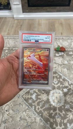 Latías Ex Psa 8 Surging Sparks Rare #239 Pokémon Card 