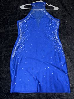 Blue Mini Dress