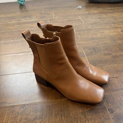 Franco Sarto Brown Ankle Boots – Worn Once (Like New)
