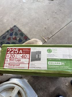 20 space 40 circuit breaker load center