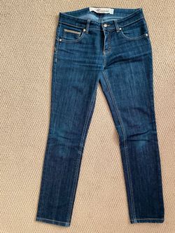 Blumarine made in Italy low rise slim straigh leg jeans