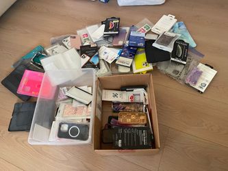 Bulk Lot Phone Cases and Screen Protectors