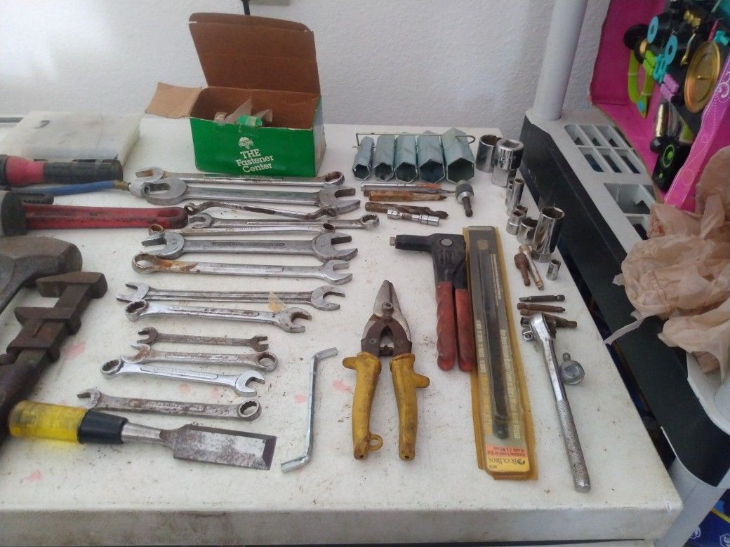 This Is A Assortment Of Tools And Hardware