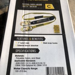 Fall protection, harness