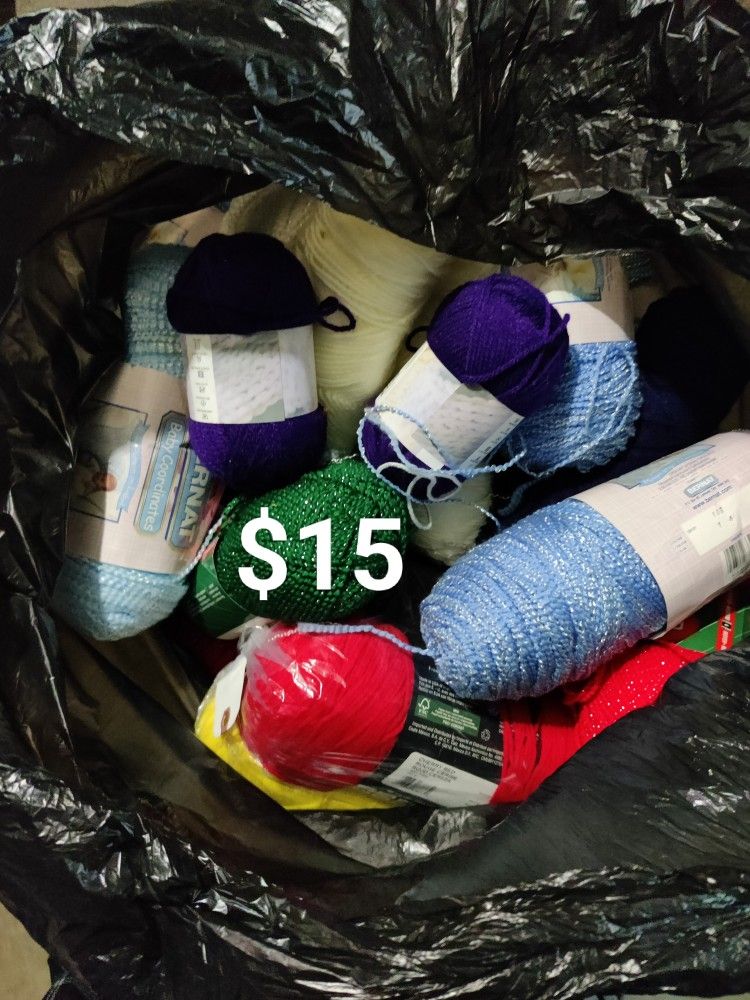 Big Bag  Of Yarn 