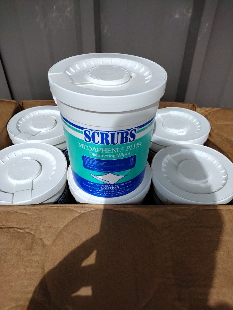 Disinfecting Wipes 4 Boxes Available 