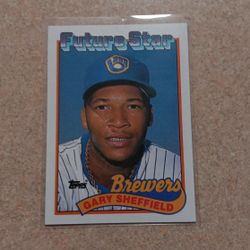 Near Mint Condition,  Gary Sheffield Rookie Baseball Trading Card.  PLEASE CHECK OUT ALL MY OFFERS.  THANK YOU 😊 