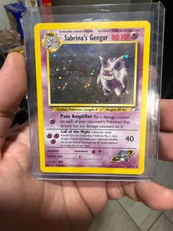 Pokemon Sabrina’s gengar unlimited
