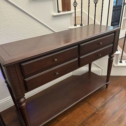 Console table-Solid wood ($59.99)