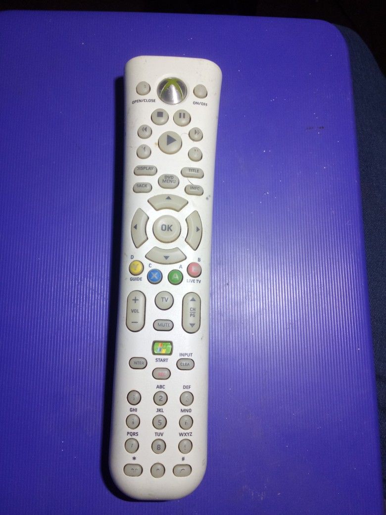 Xbox 360 Tv Remote