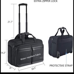 Rolling laptop bag
