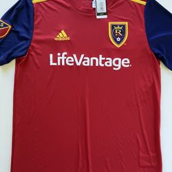 Men’s Salt Lake Adidas Red Jersey
