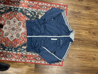 ADIDAS REVERSIBLE JACKET ZIPPER Size Medium Men