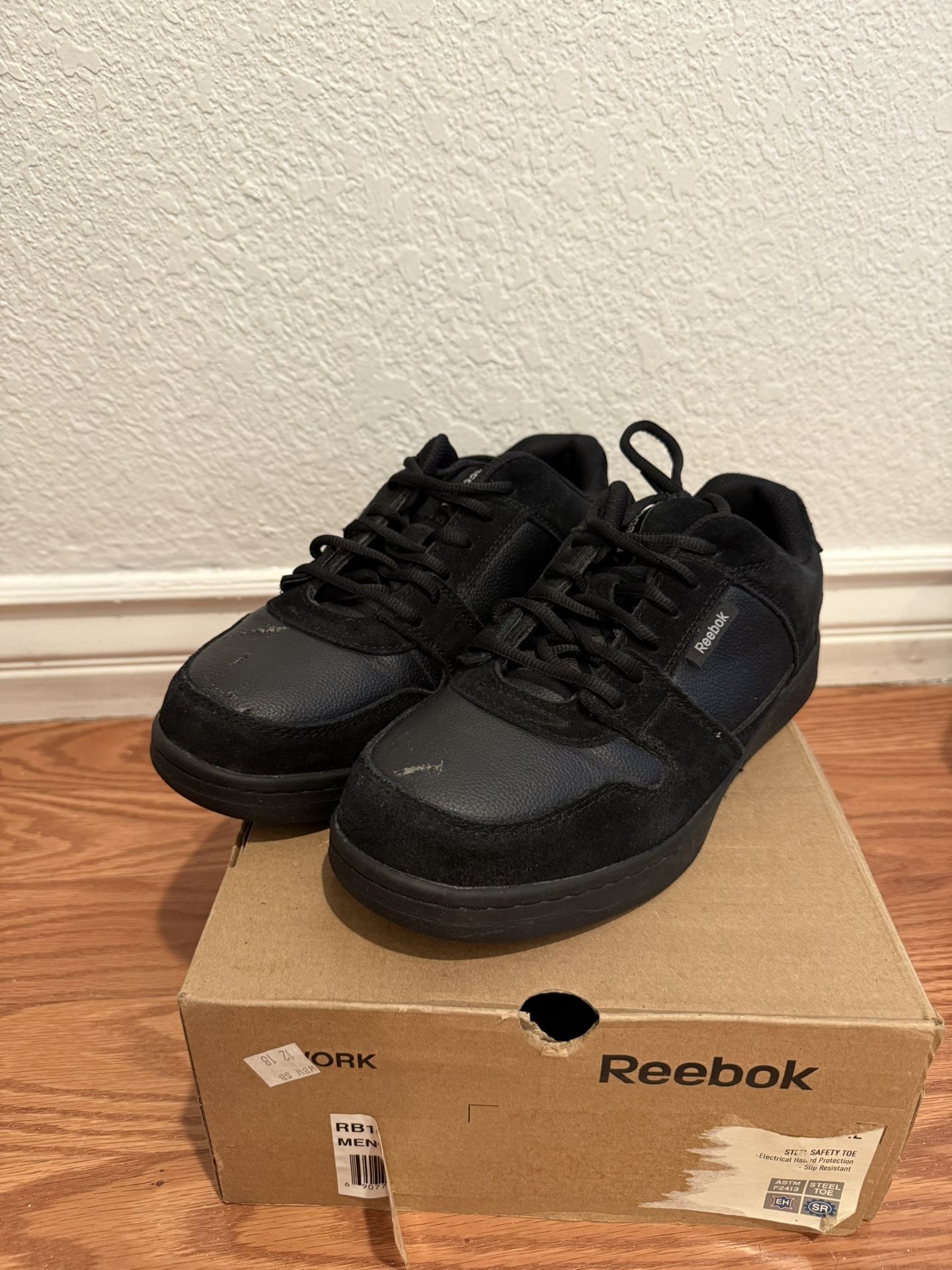 Rebook Steal Toe Shoes