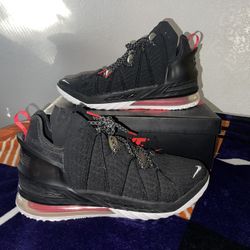 Nike LeBron 18 Bred Size 12 Men
