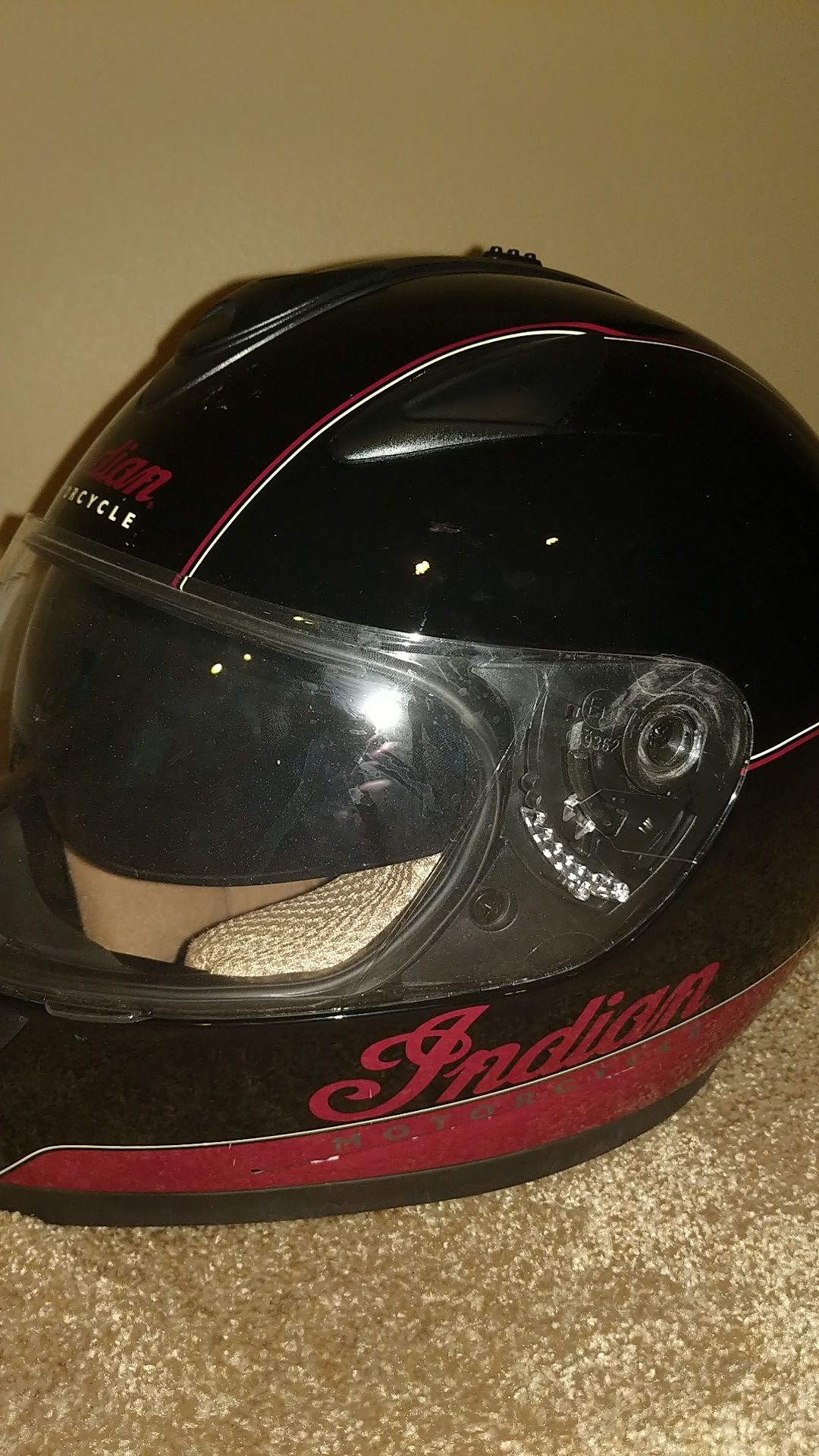 Indian motorcycle helmet