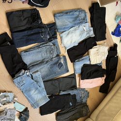 Women's Pants and Jeans Clothing Bundle, pick up in temple city