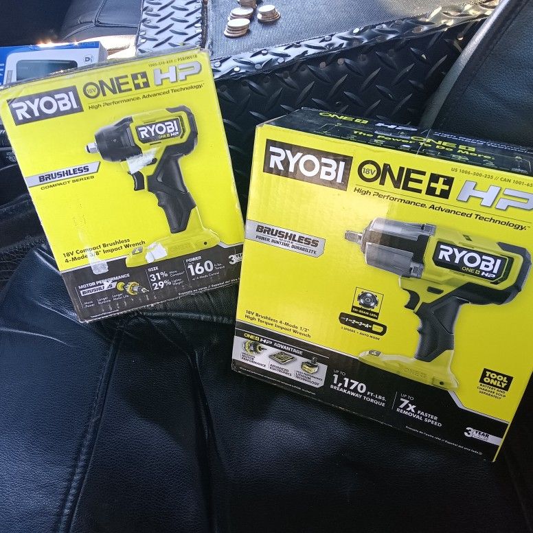 Ryobi Brushless 18v 1/2