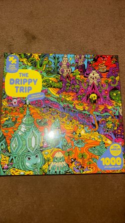 Magic Puzzle Company The Drippy Trip 1000 Piece Puzzle
