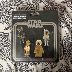 Star Wars Celebrations 2015 Pins Empire Strikes Back Boba Fett