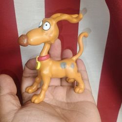 Vintage 1997 Nickelodeon Rugrats 4" Character Spike the Dog Figure