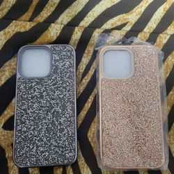 IPHONE 13'13PRO'13 MAX BLING CASES $10 EACH