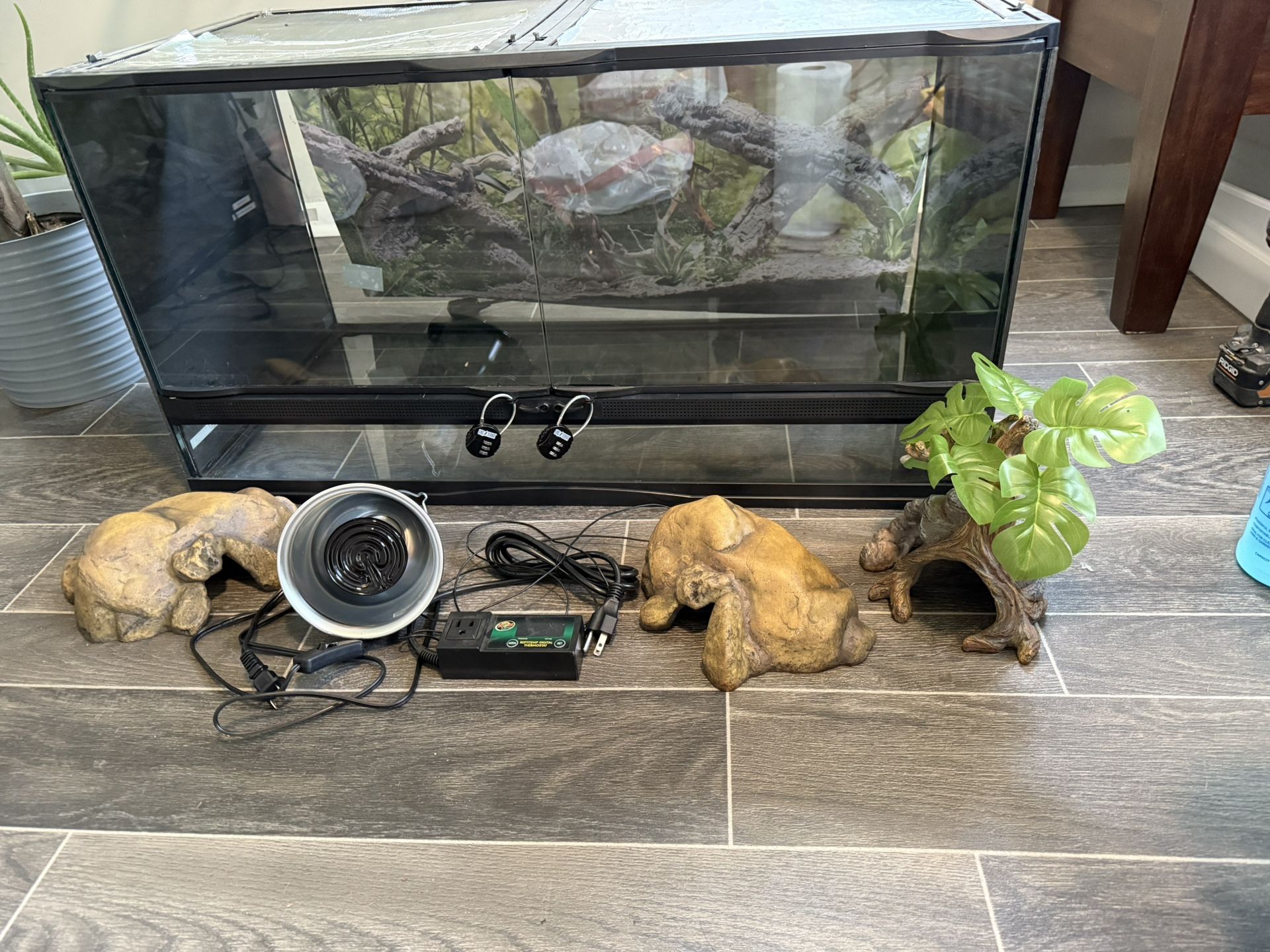 40 Gallon Front Opening Reptile/snake Kit