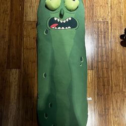Giant Pickle Rick Pillow 