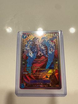 Buggy OP17 SP Throne buggy freshly pulled one piece tcg