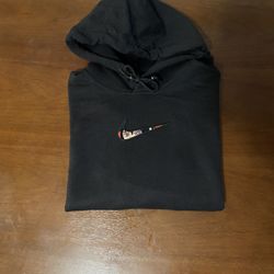 Black Gildan Hoodie Customized 