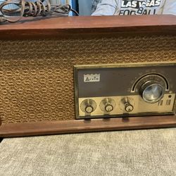 Vintage Arvin Model 35R43 Am/fm Tube Radio 