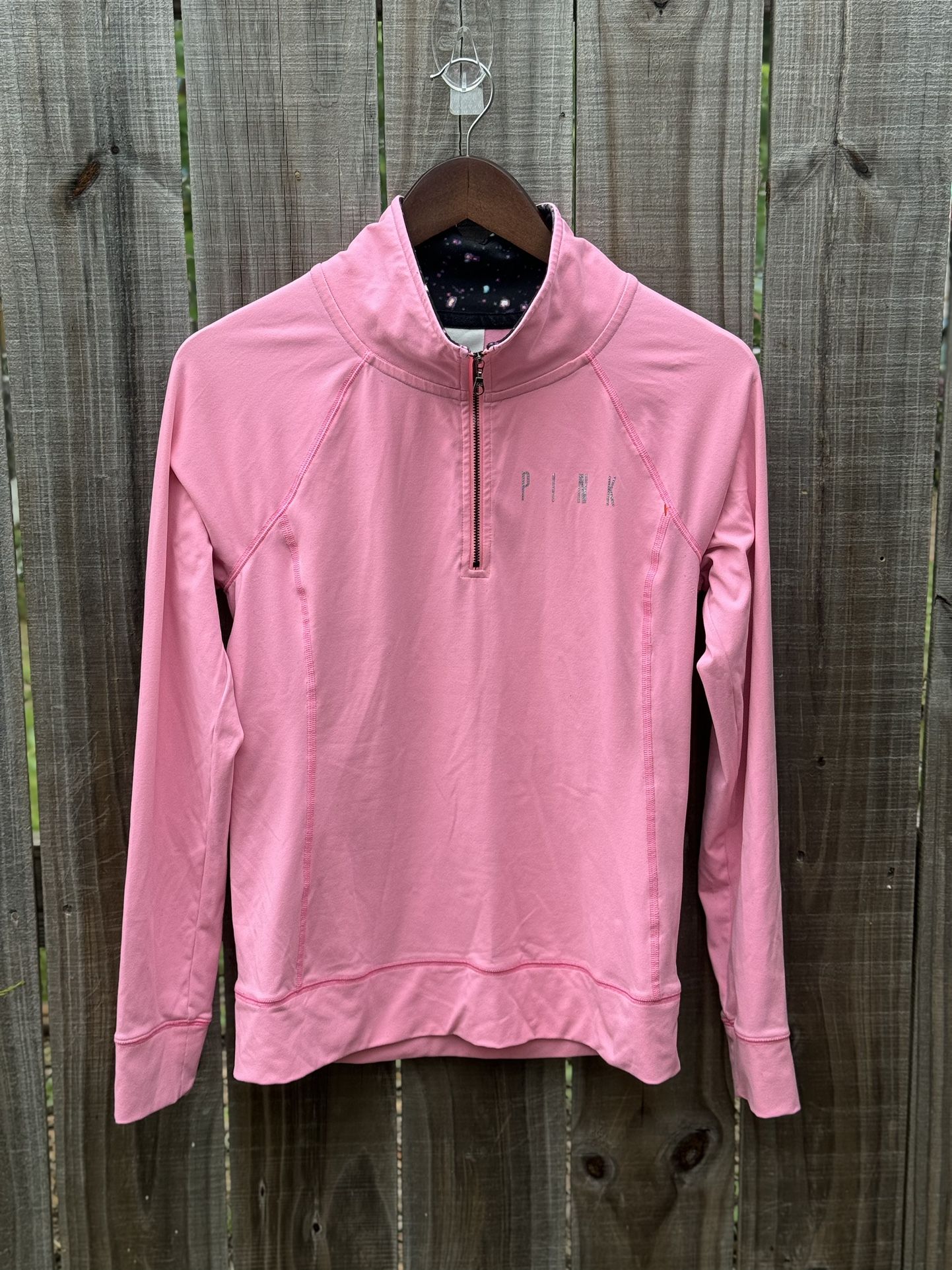 PINK By Victoria Secret Size Small Half Zipper Jacket