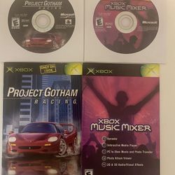 Project Gotham Racing & Xbox Music Mixer Bundle - Xbox (1st Generation)