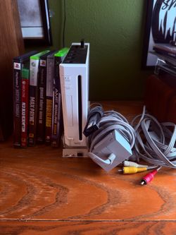 Videos games and Wii console