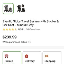 Evenflo Sibby Travel System 