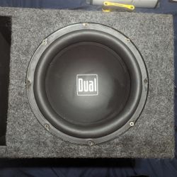 10" Dual Subwoofer In Box