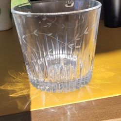 Crystal Princess House Bowl Ice Bucket 