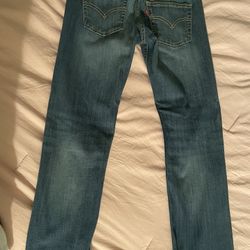 Levi 511 Slim Jeans Size 8 Regular Fit