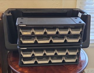 Used Huskey Bin & Draws, Nice Condition