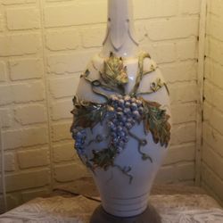 Large Vintage Vase Style Lamp