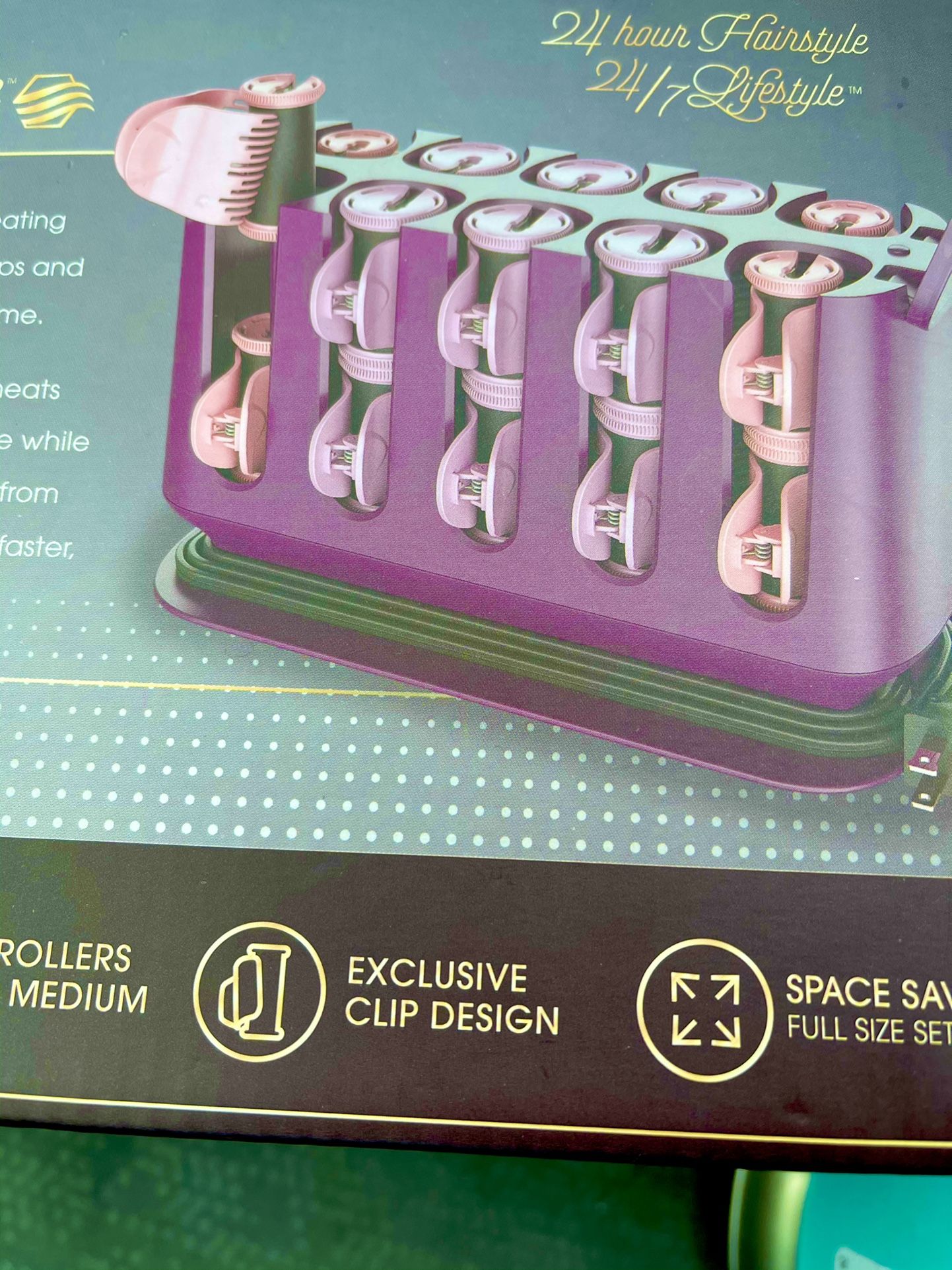 Remington ThermaLuxe pro hot Rollers