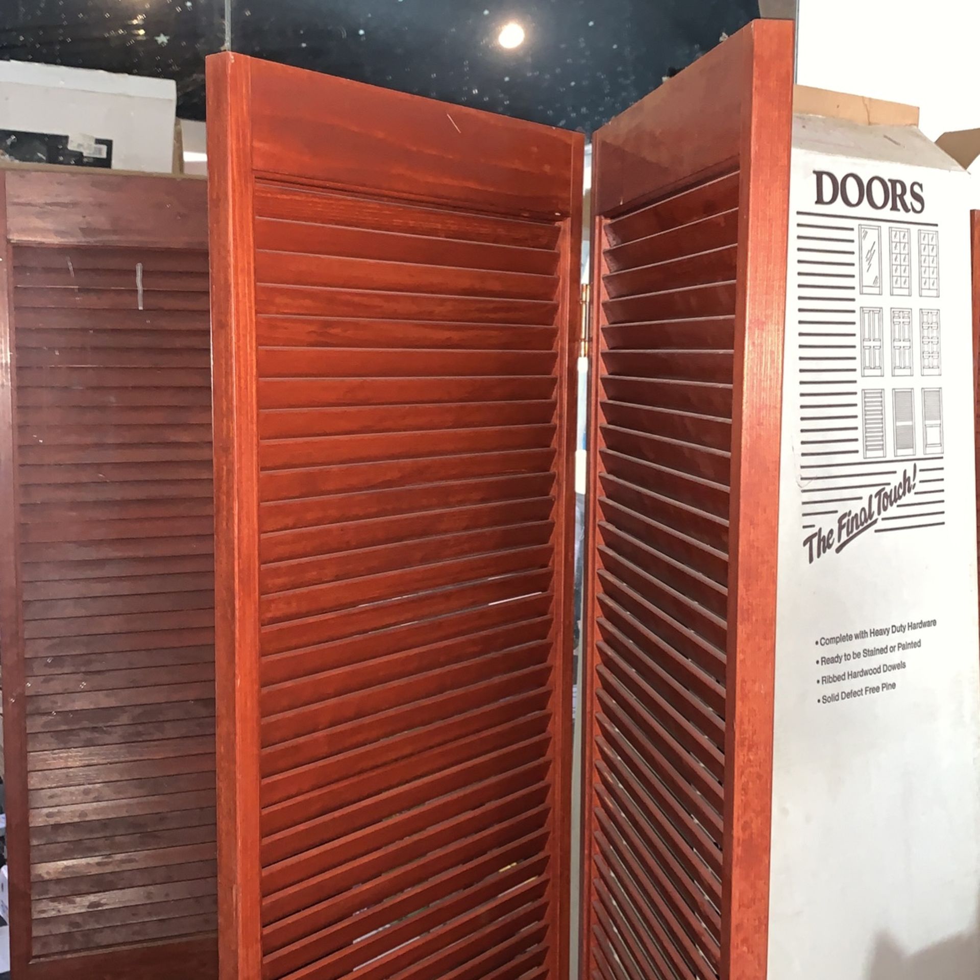 Bofold Door - Stained (Never Installed)