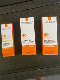 La roche-posay spf with and without tint