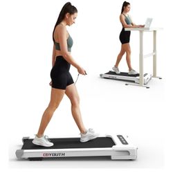 GOYOUTH 2 in 1 Under Desk Electric Treadmill - Excellent Condition 