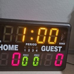 Electronic Scoreboard With Buzzer(Dm For Video)