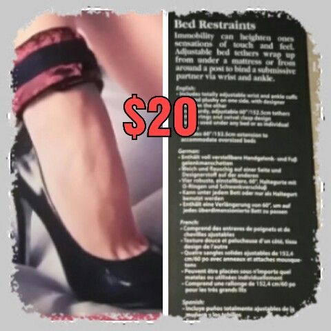Scandal Bed Restraints