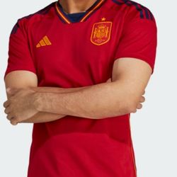 NWT Adidas Spain World Cup Jersey
