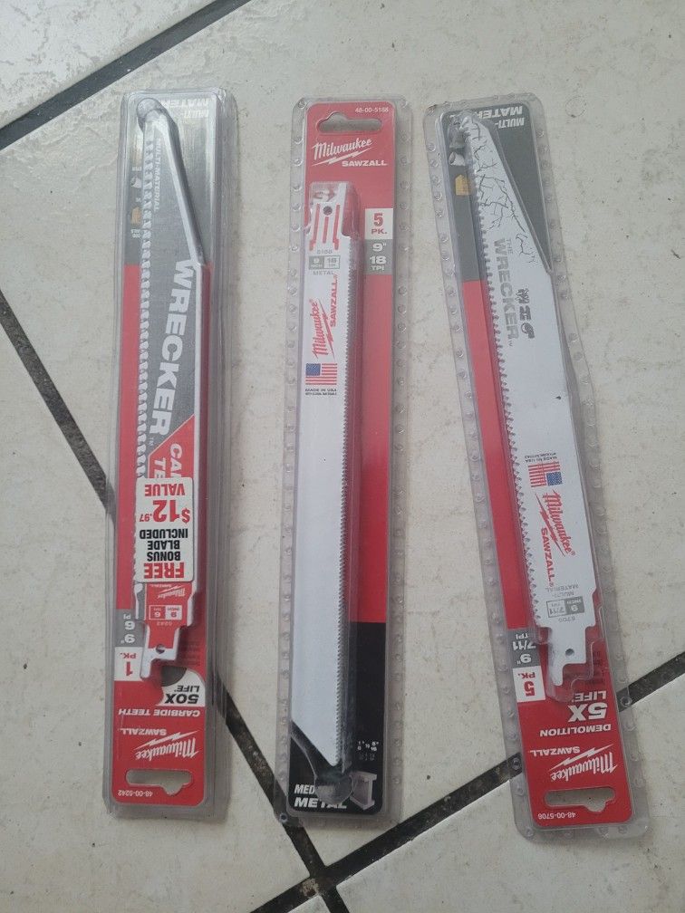 Sawzall Blades Wood And Metal