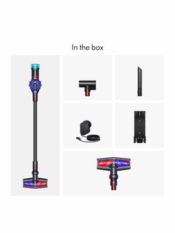Dyson - V10 Konical (Newest Model) Cordless Vacuum - Black/Blue