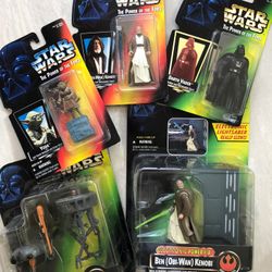 Star Wars Action Figures Lot (5 Total)